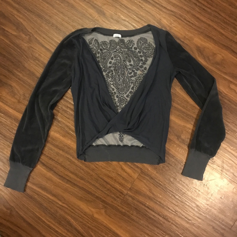 Yogi Yoga Open Front Sweat Shirt